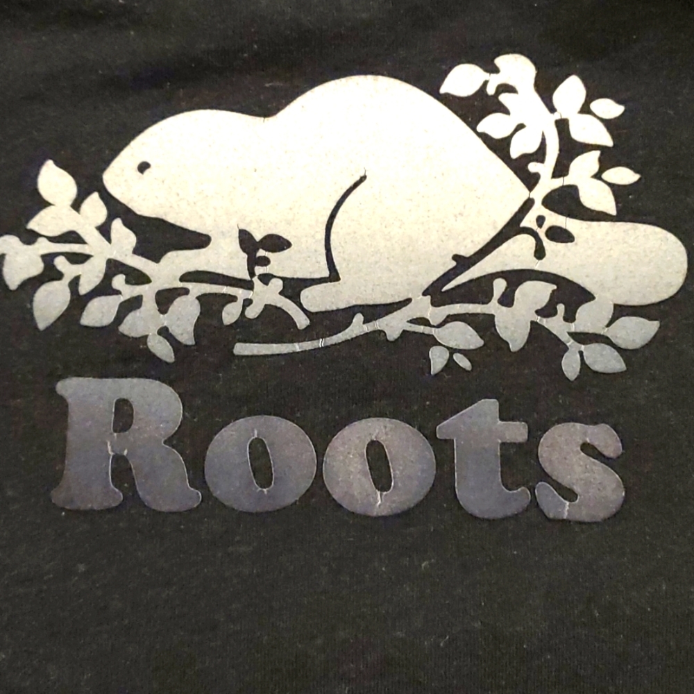 Dark Gray Roots Cropped Hoodie - Picture 7 of 7